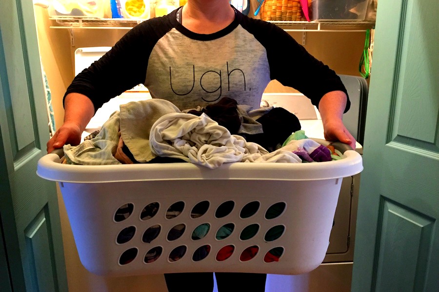 One quick laundry tip that will save you loads (ha!) of time