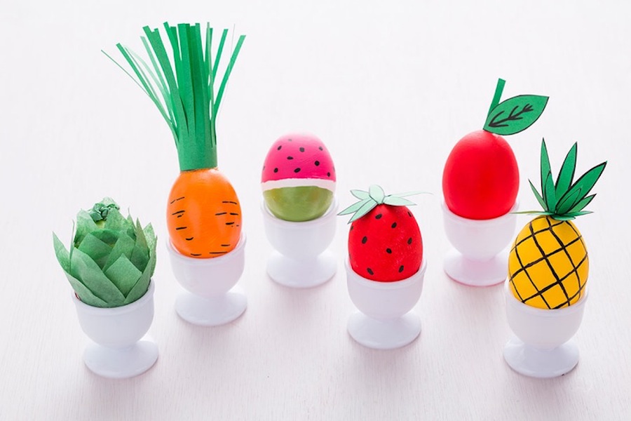 7 yummy food-themed Easter egg decorating ideas