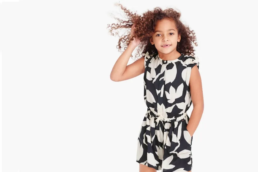 The cutest girls rompers for spring | This one: J Crew