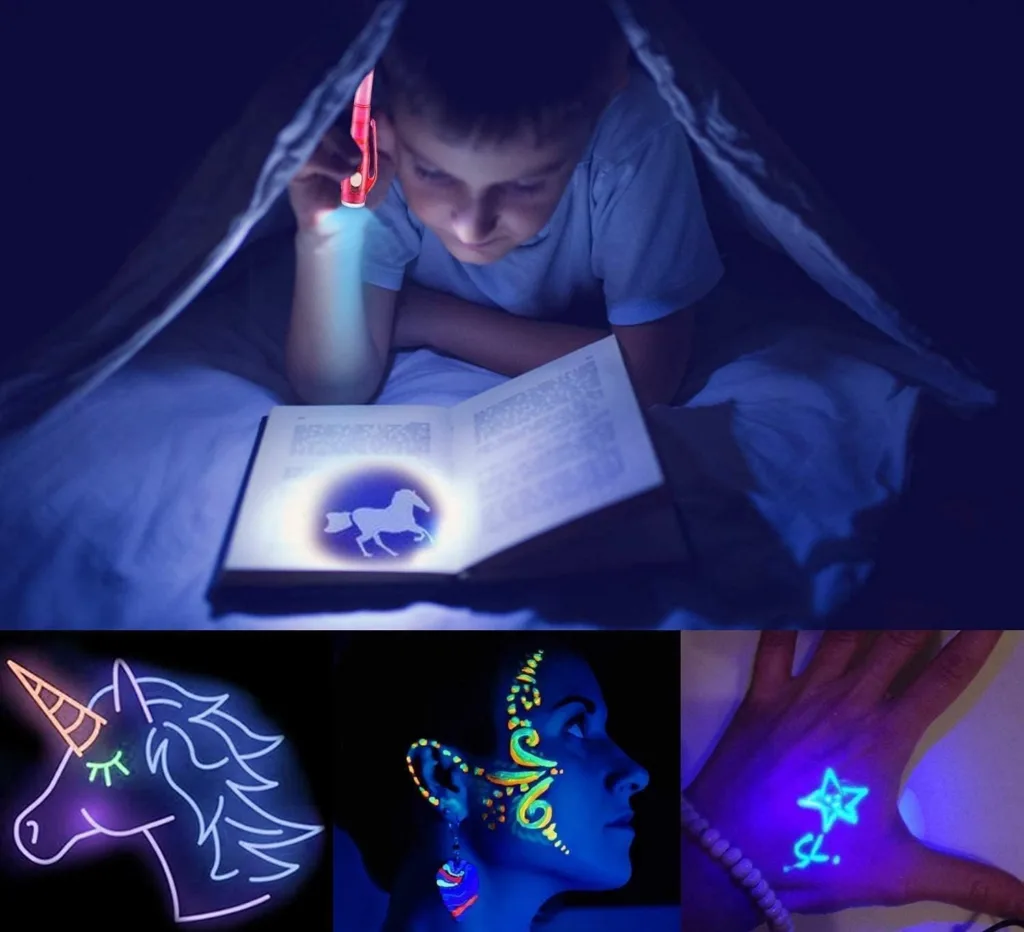 Invisible ink with UV black light markers make amazing party favors for Escape Room parties