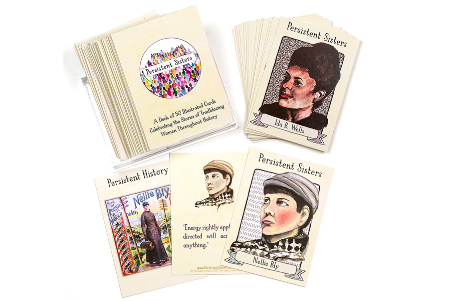 A new set of trading cards featuring badass women in history. Trust me, you need these.