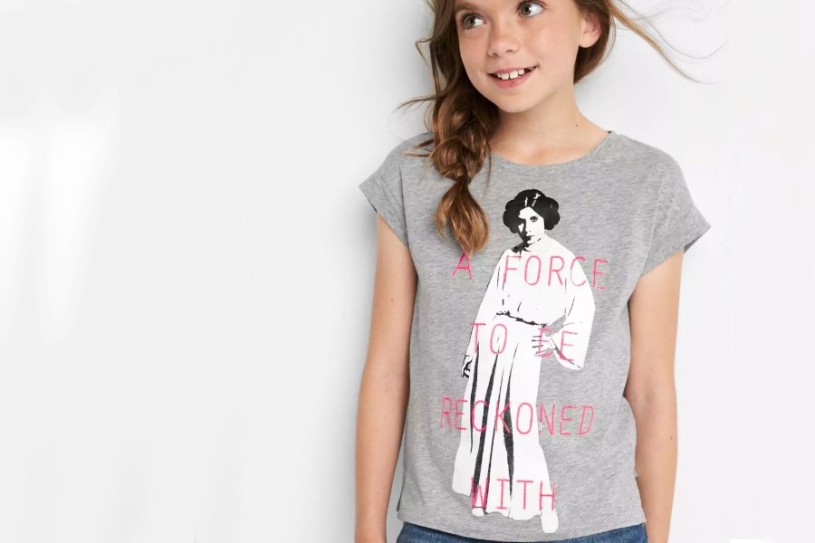 Gap just launched a Star Wars 40th anniversary collection and we are here for it!