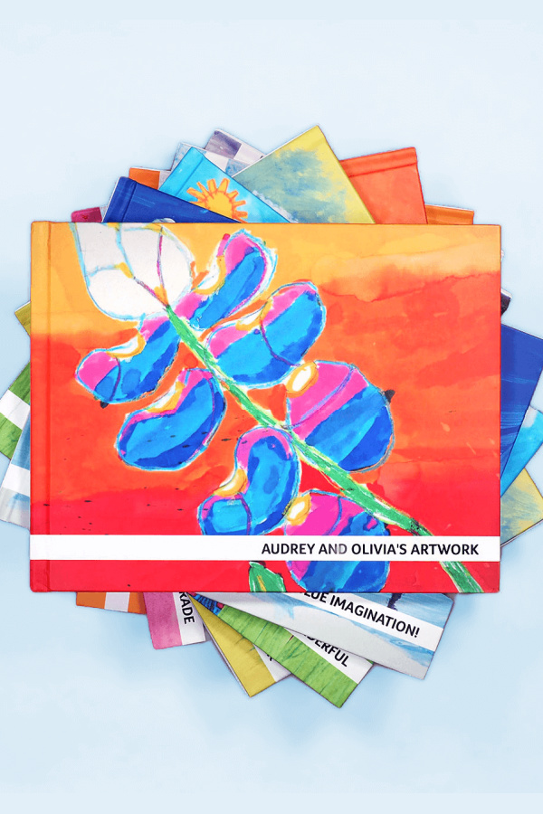 Artkive albums are a beautiful way to professionally photograph and preserve your children's artwork into photo books