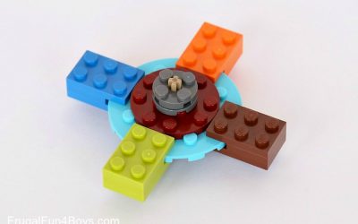 Build your own LEGO fidget spinner, await the gushing praise.