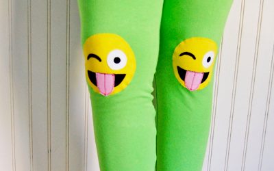 Emojis, sly cats, and other cool kids’ leggings you won’t see everywhere on the playground