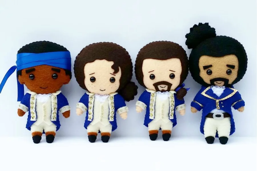 New handmade Hamilton Dolls from Bobeena Shop on Etsy! | Cool Mom Picks
