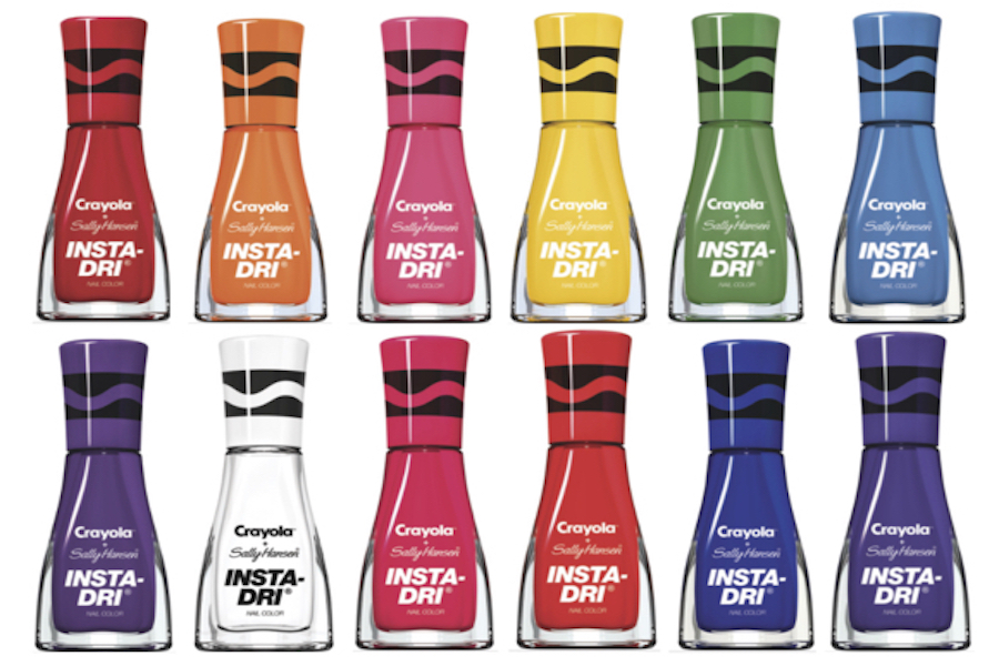 The new Crayola nail polish by Sally Hansen: Sorry kids, these are just for us.