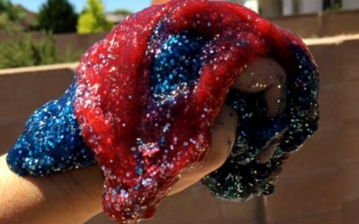 Star-spangled slime: The perfect 4th of July DIY for kids.