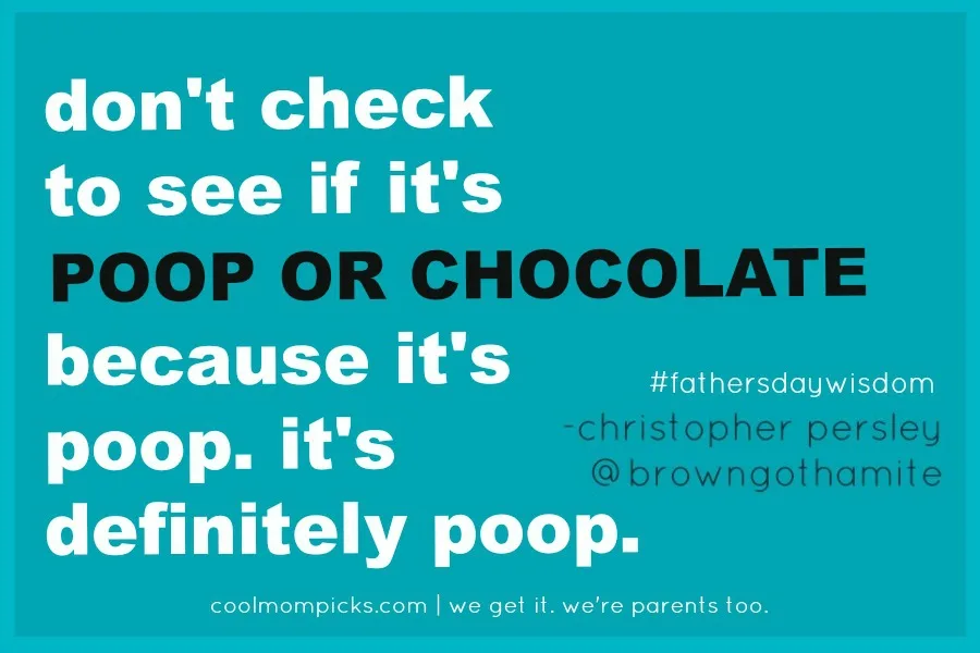 Father's Day wisdom from real dads: Christopher Persley from the Brown Gothamite | coolmompicks.com