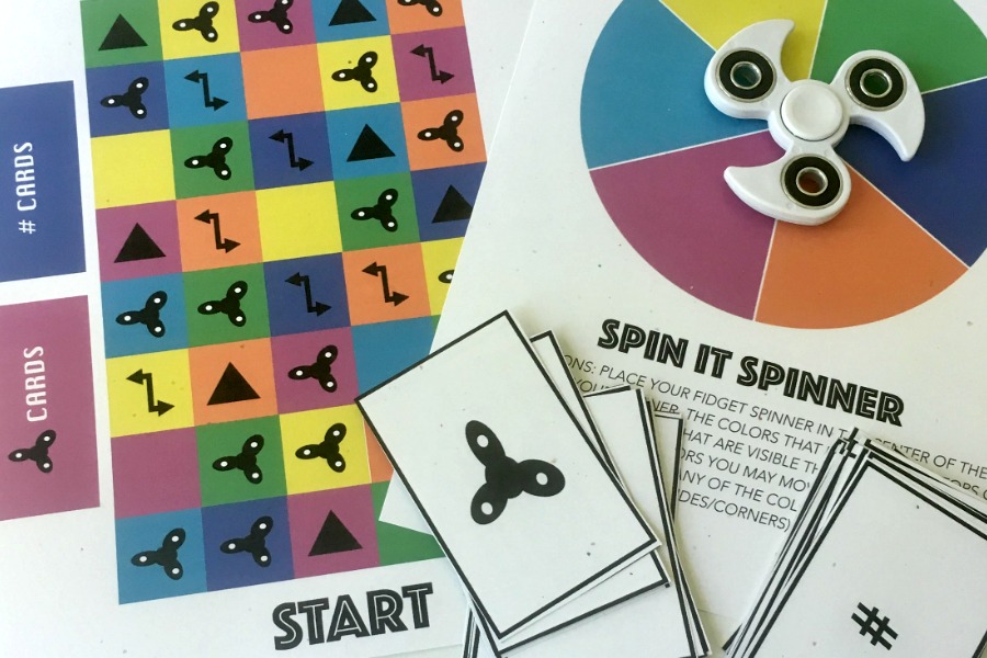 A printable fidget spinner game gives new life to this year’s breakout toy