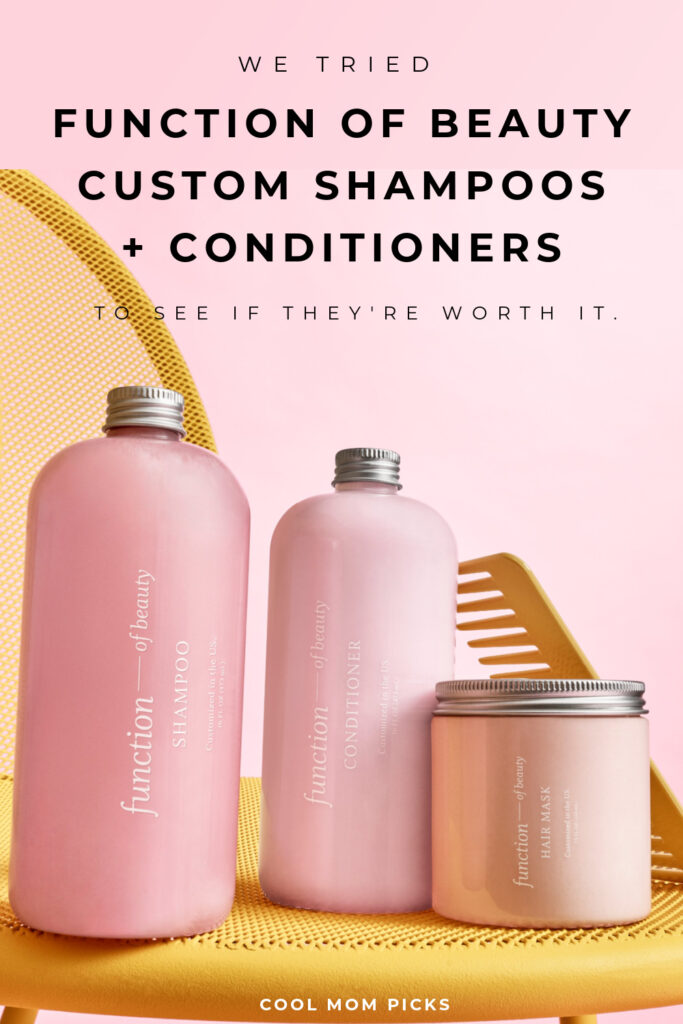 Function of Beauty custom shampoo + conditioner: Worth it? We tried it to  see.