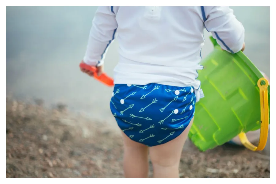 Too cool for the kiddie pool: We’ve got 5 of the cutest reusable swim diapers for boys.