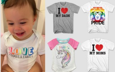 Target’s new Pride tees for kids: Because love is love, and parents are parents