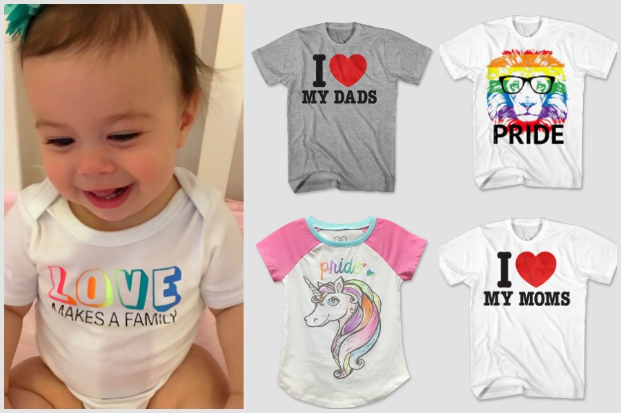 Target’s new Pride tees for kids: Because love is love, and parents are parents