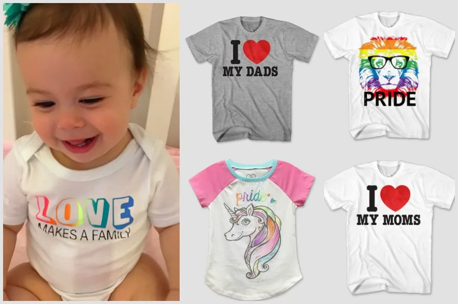 Target Kids Pride Tees support love for all kinds of kids in all kinds of families | © Ellen Exley Dvorkin for Cool Mom Picks