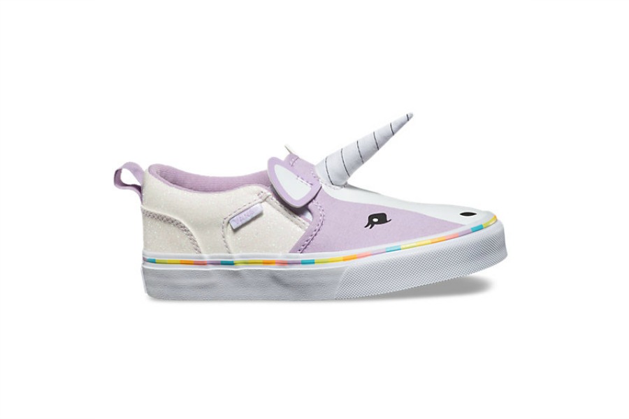 Unicorn Vans in big kid sizes! Join us in freaking out.