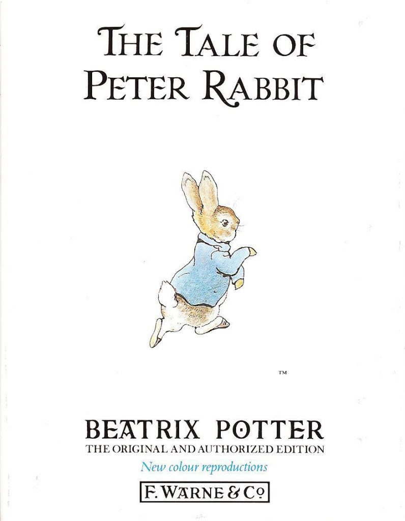 Children's books to read before they're made into movies: The Tale of Peter Rabbit by Beatrix Potter