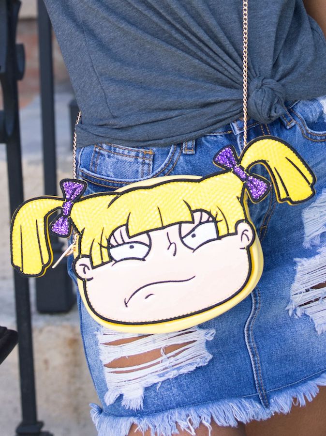 Angelica Pickles handbag! see the vintage Nicktoons collection at coolmompicks.com