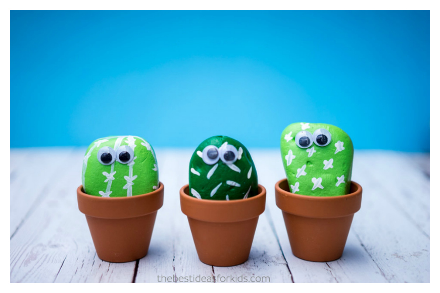 7 fun, not-so-prickly cactus crafts for kids that will endure in any climate.