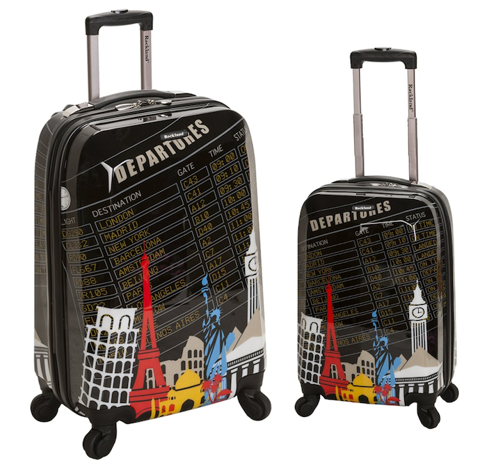 Cool kids' luggage: Departures Upright Luggage Set by Rockland