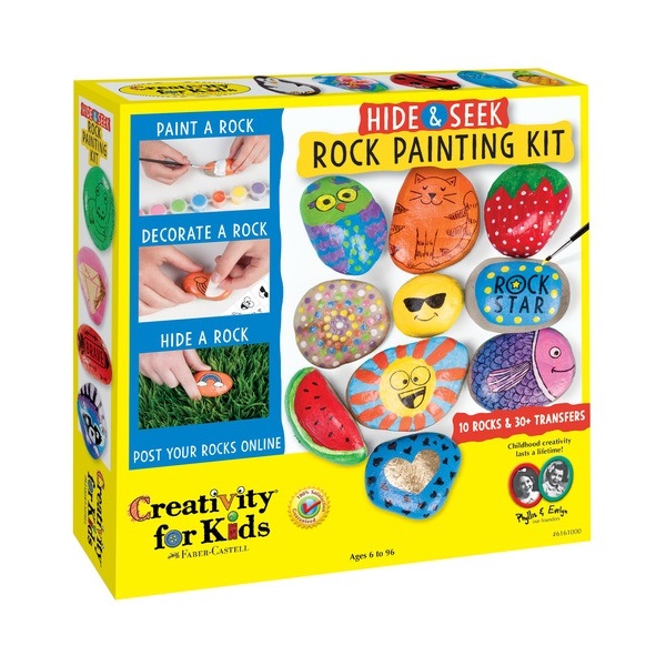 Creativity for Kids painted rock kits help inspire random acts of kindness | coolmompicks.com