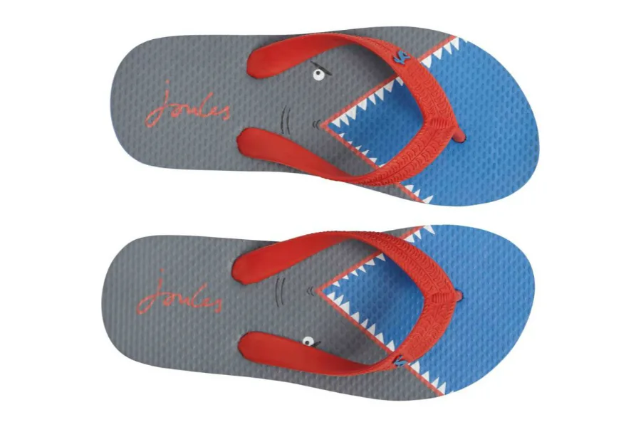 Kids' shark shoes: Joules Flip Flops from Nordstrom.