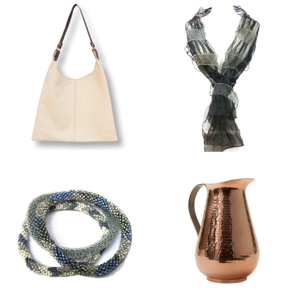 Gorgeous gifts that give back, accessories, housewares, baby gifts and more at Shopping for Change