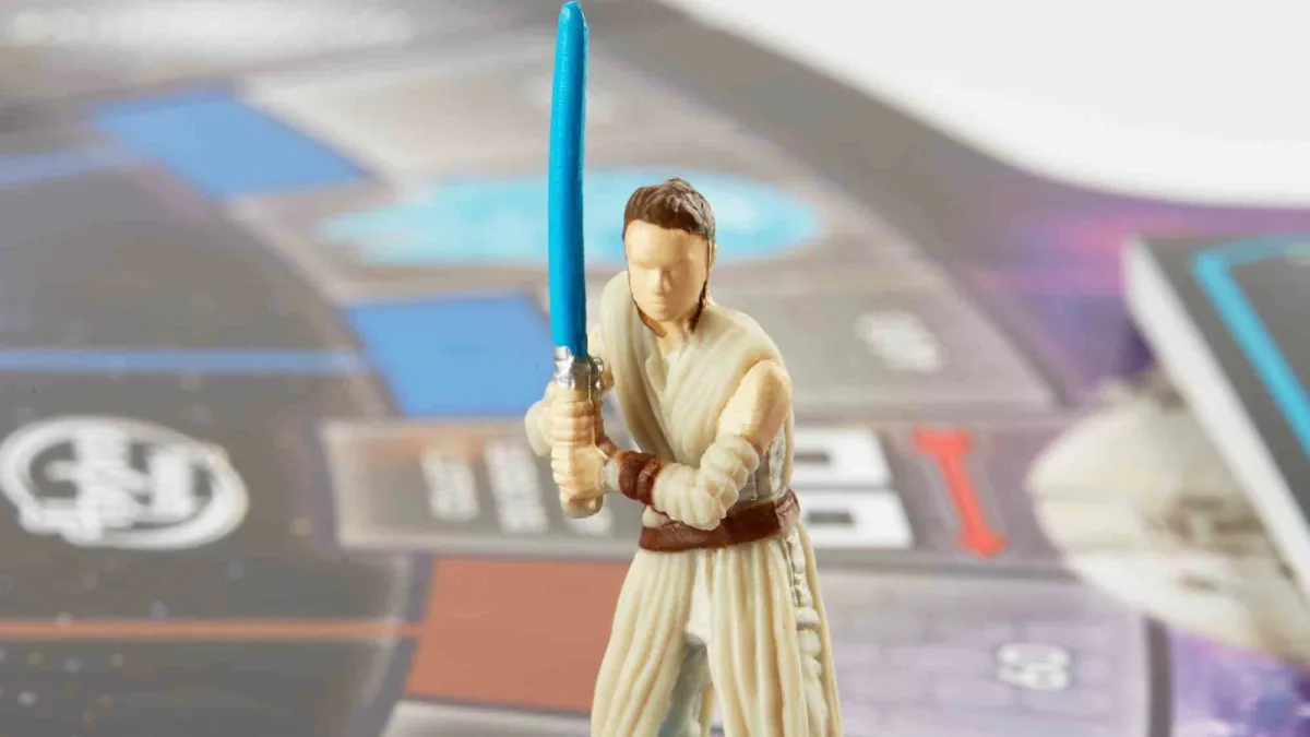 Star Wars: A Force Awakens Monopoly set with Rey token