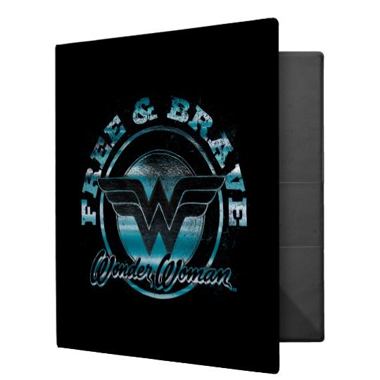 Wonder Woman Free and Brave Binder | Cool Mom Picks Back to School Shopping Guide 2017