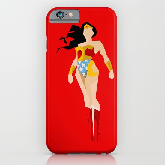 Graphic Wonder Woman Cubist iPhone Case by Ian King Art for Society 6 | Cool Mom Picks Back to School Shopping Guide 2017