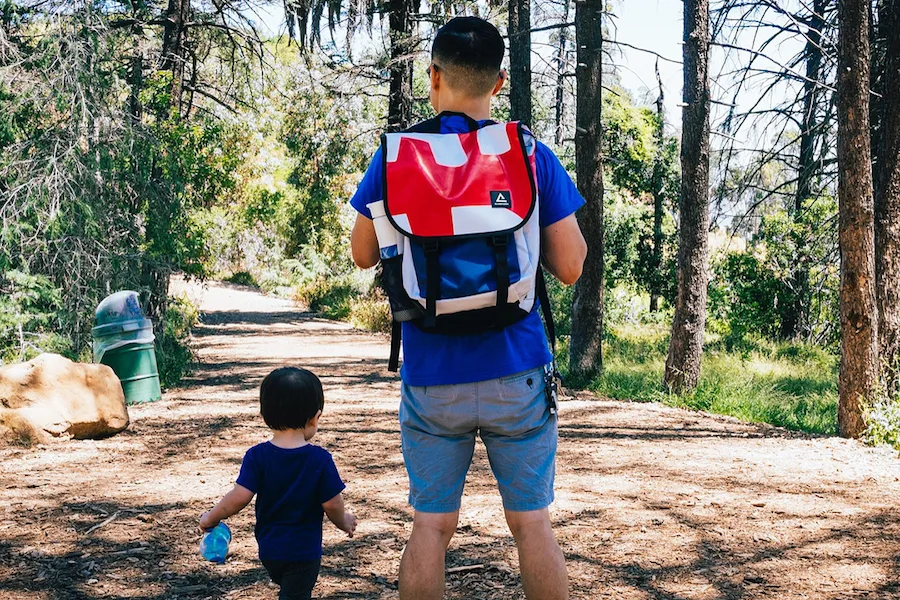 Brooklyn Backpack: The one-of-a-kind diaper bag alternative, literally.