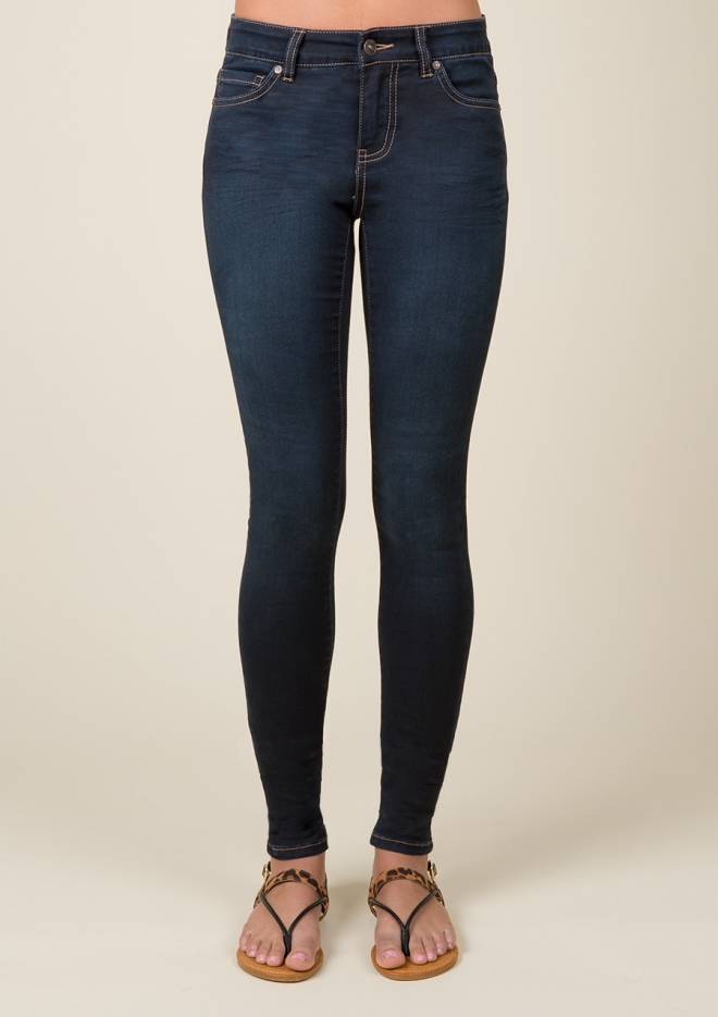 Best jeans for tall girls: Olivia Dark Indigo Jean at Delia's 