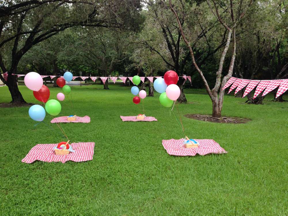 Solar eclipse party ideas: Picnic party at Catch My Party