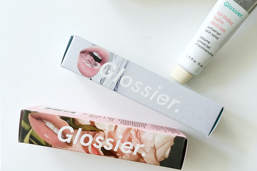 An honest review of Glossier Birthday Balm Dot Calm and their other glosses and salves | coolmompicks.com