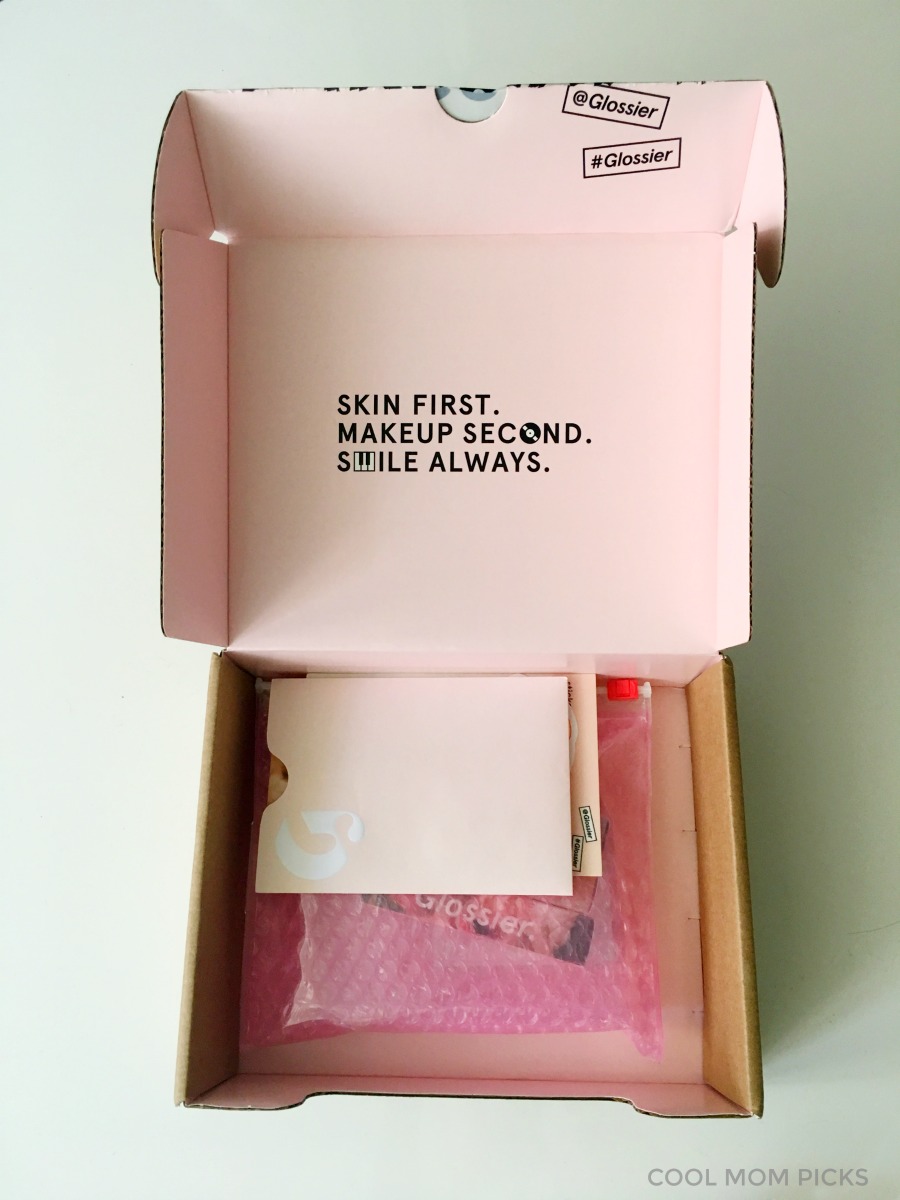 Glossier packaging: Gorgeous box makes a great gift
