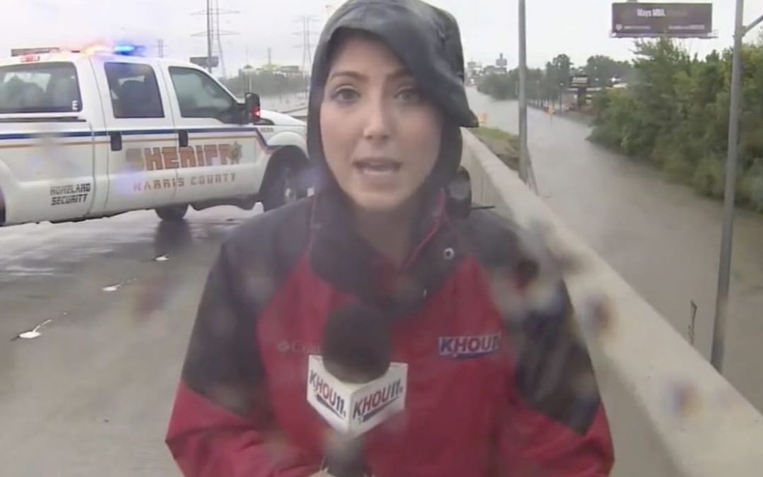 4 times (so far) journalists have been the lifesaving heroes of the Hurricane Harvey flooding.