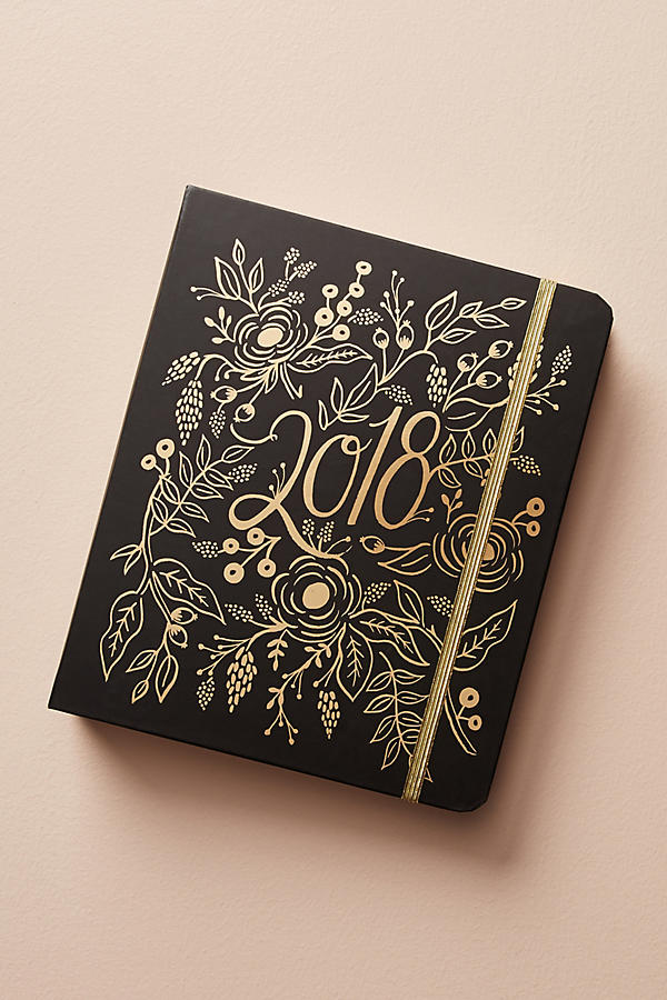 Pretty 2017-18 school year planners: Rifle paper's foil-printed planner is gorgeous