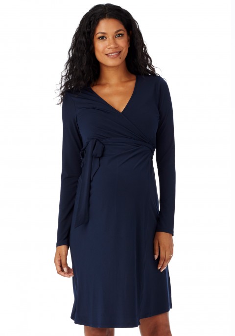5 stylish, must-have maternity staples for fall: Rosie Pope Wrap Dress 