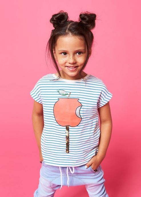 scratch and; smell apple tee by cotton on