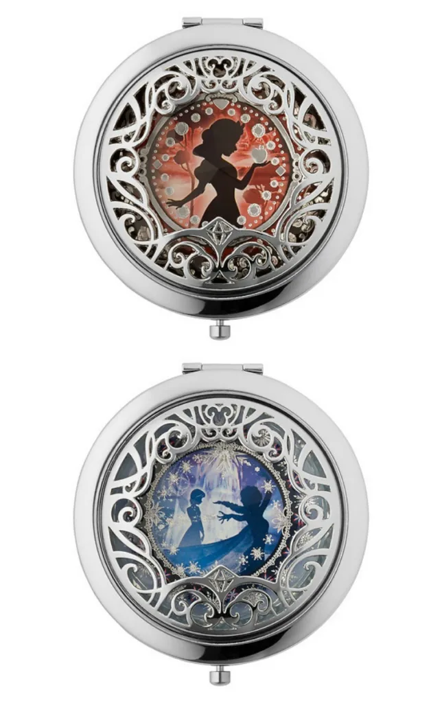 Sephora and Disney's limited edition compacts featuring Snow White and Anna and Elsa Sephora and Disney's limited edition compacts featuring Snow White and Anna and Elsa