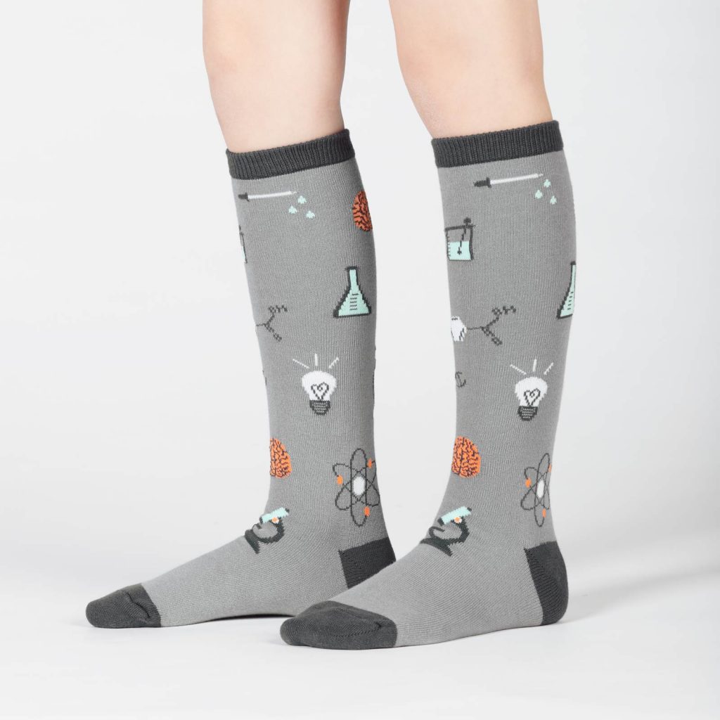 STEM themed socks from Sock it To Me: Some of the best, affordable birthday gift ideas for preschoolers