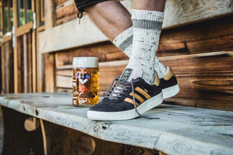 Adidas puke-proof shoes: München Oktoberfest sneakers by Adidas