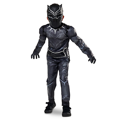 Black Panther costume for kids and babies for Halloween
