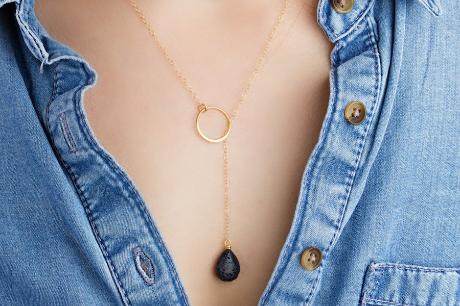 Gorgeous essential oil jewelry that doesn’t look like it at all
