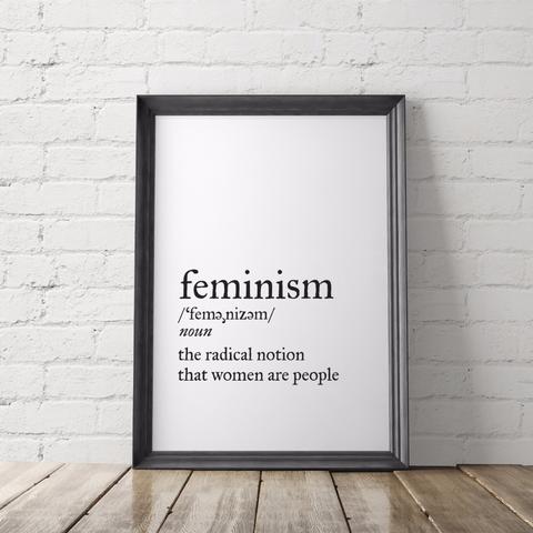 Empowering activist quote posters at Little Gold Pixel: Feminism
