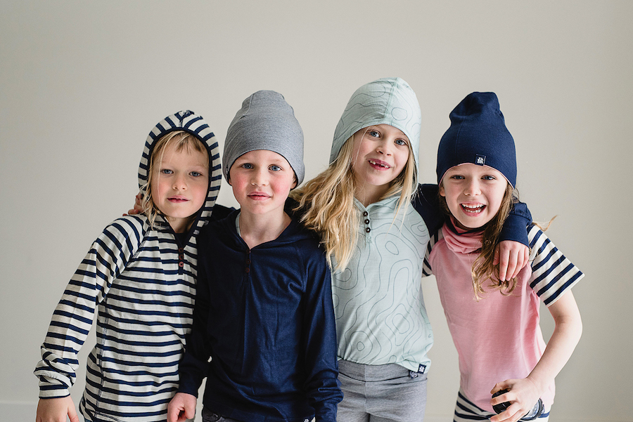 Beautiful wool basics for kids who are picky about fabrics