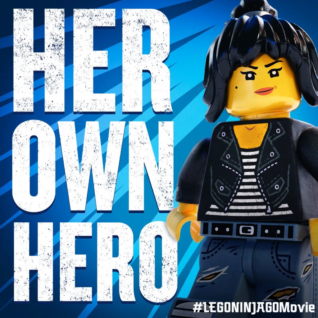 Nya from the LEGO Ninjago Movie voiced by Abbi Jacobson: A great female heroine Nya from the LEGO Ninjago Movie voiced by Abbi Jacobson: A great female heroine