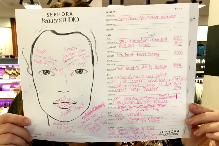 Our top picks for 6 new must-have beauty products after a makeover at Sephora inside JCPenney | cool mom picks | sponsor
