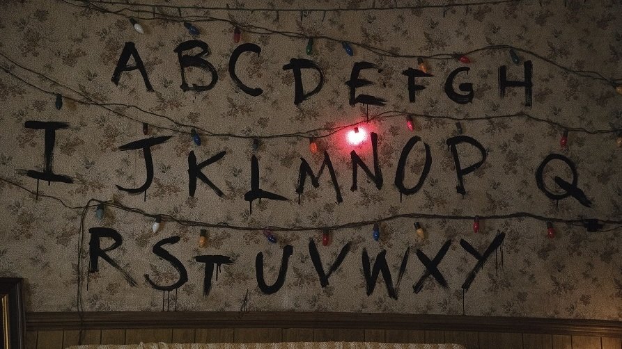 Stranger Things party ideas: Spell It Out Game 
