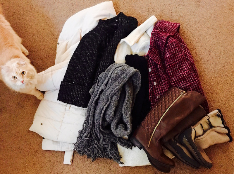 A Bad Moms Christmas: Overpacking the winter wardrobe to be an extra in the movie